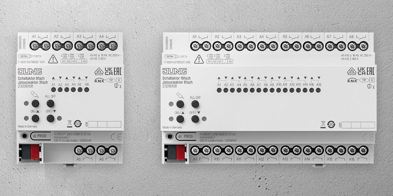 KNX Schalt- und Jalousieaktoren bei Elkom Nord GmbH in Nürnberg