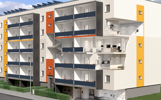 Elektroinstallation im Wohnungsbau bei Elkom Nord GmbH in Nürnberg