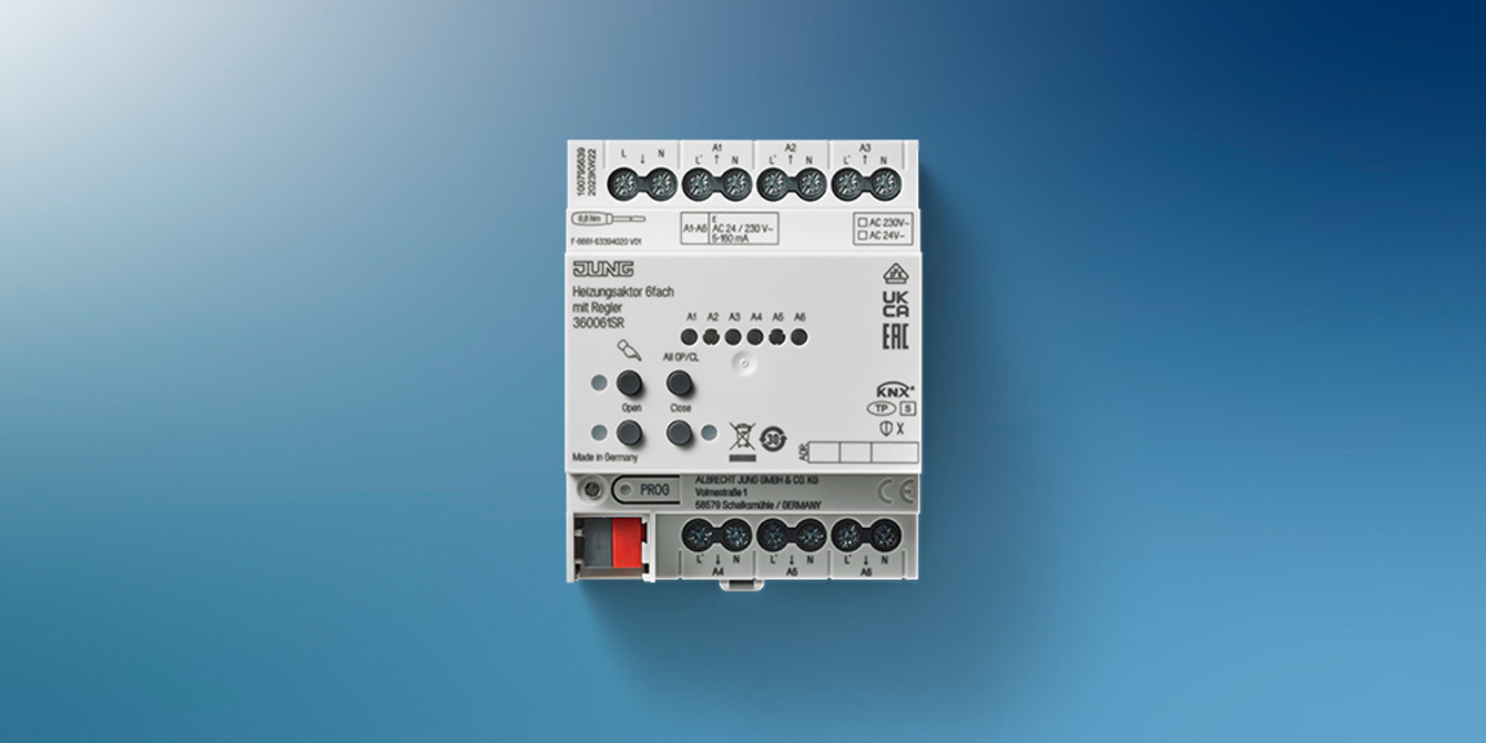 KNX Heizungsaktor 6-fach bei Elkom Nord GmbH in Nürnberg