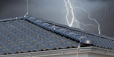 Äußerer Blitzschutz bei Elkom Nord GmbH in Nürnberg